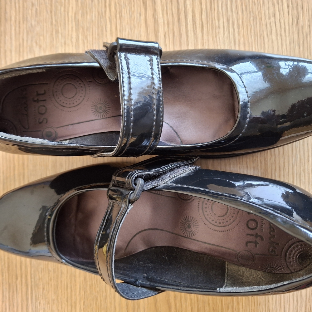 Black Patent Leather Mary Jane Shoes